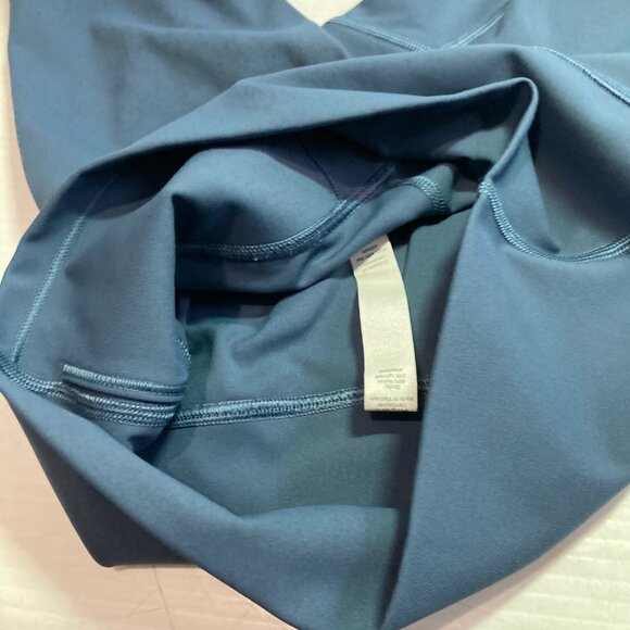 Lululemon Wunder Under High Rise 20" Crop Luxtreme Sz 4 W6ATTS Steel Blue - Picture 8 of 10